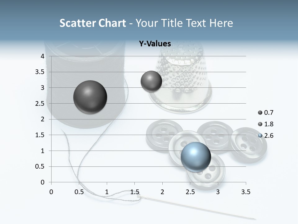 Spool Tool Cotton PowerPoint Template