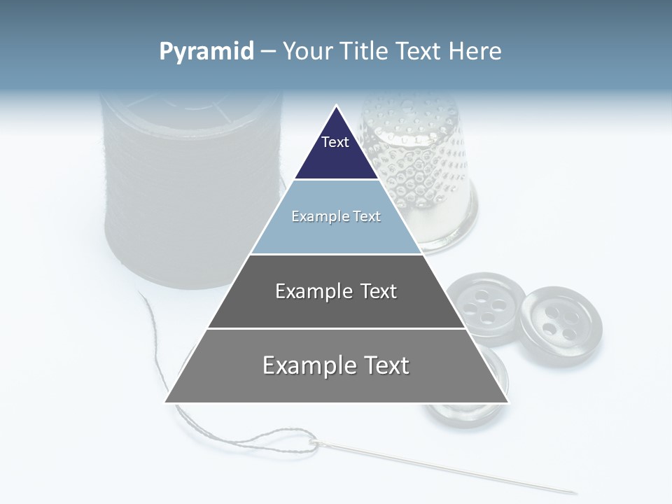 Spool Tool Cotton PowerPoint Template