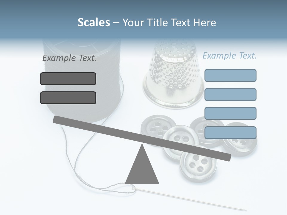 Spool Tool Cotton PowerPoint Template