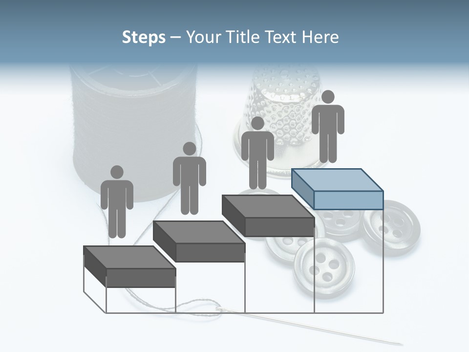 Spool Tool Cotton PowerPoint Template