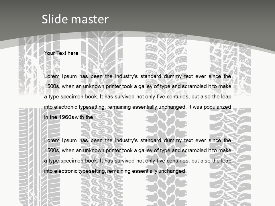 Grip Winter Part PowerPoint Template