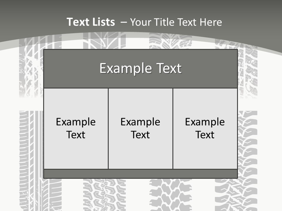 Grip Winter Part PowerPoint Template