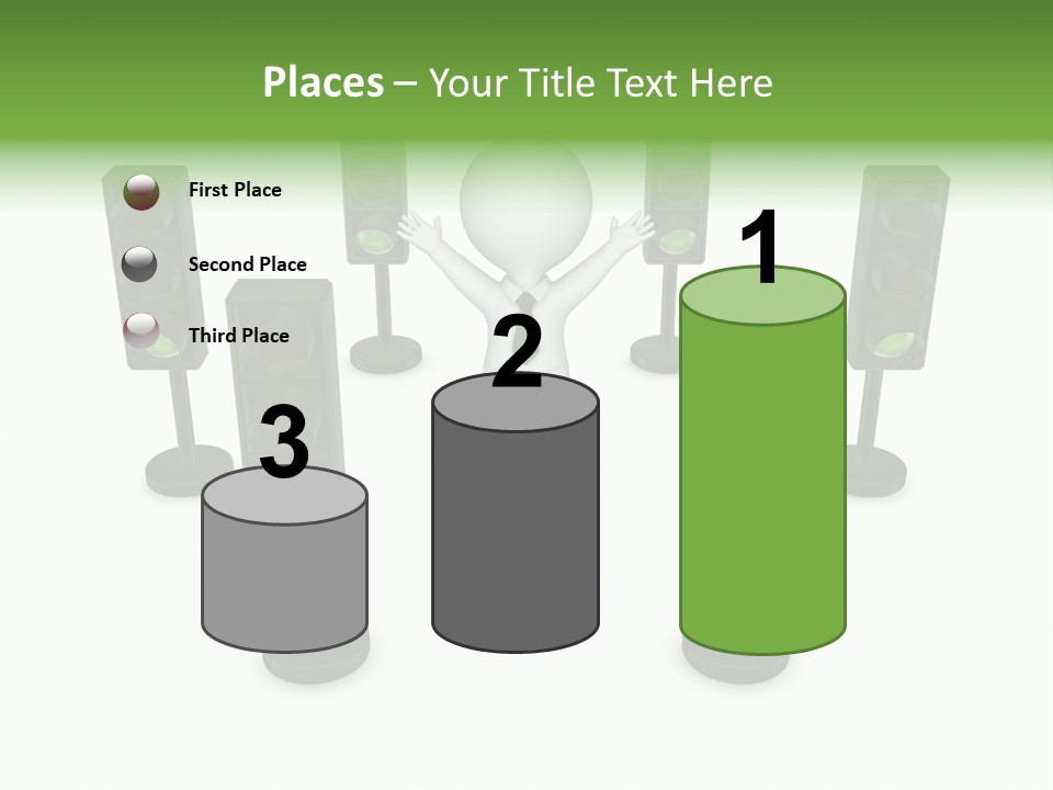 Highway Safety Forbidden PowerPoint Template