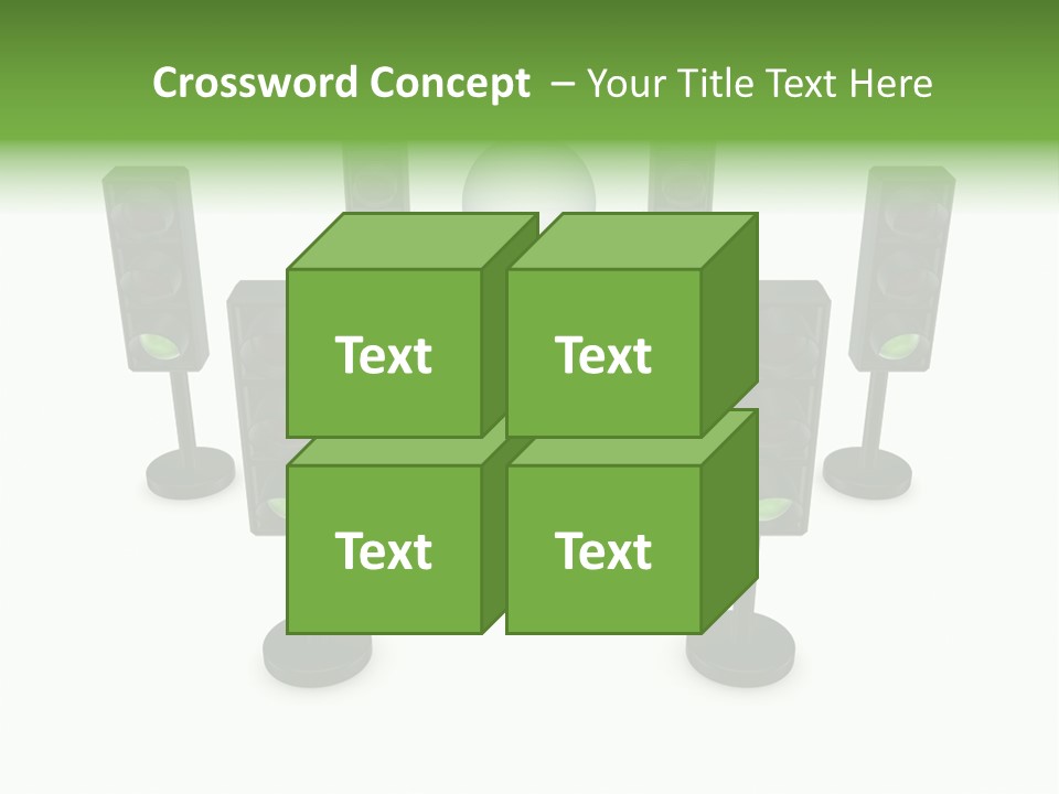 Highway Safety Forbidden PowerPoint Template
