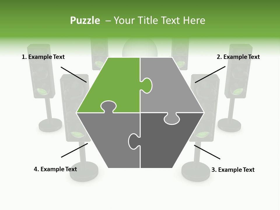 Highway Safety Forbidden PowerPoint Template