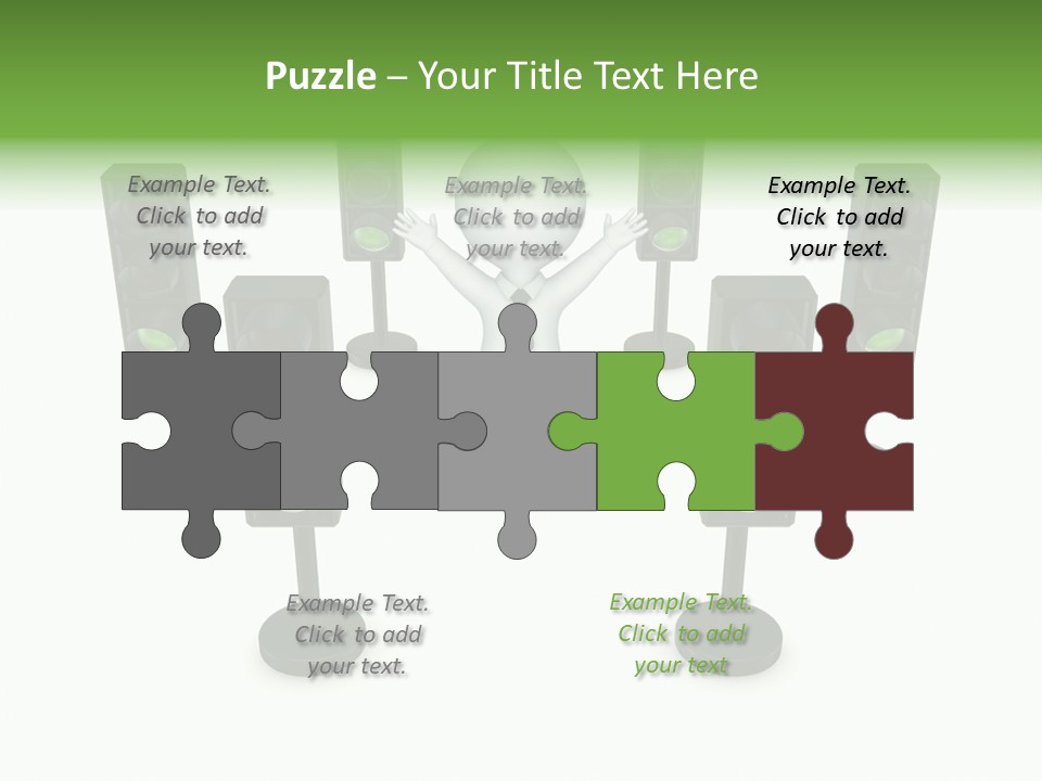 Highway Safety Forbidden PowerPoint Template