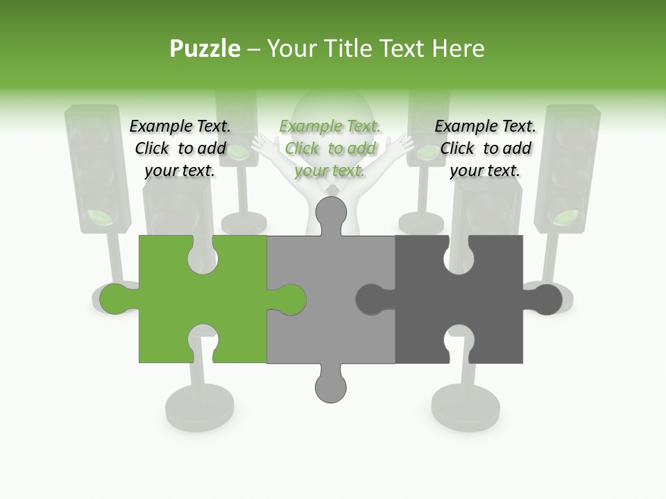 Highway Safety Forbidden PowerPoint Template