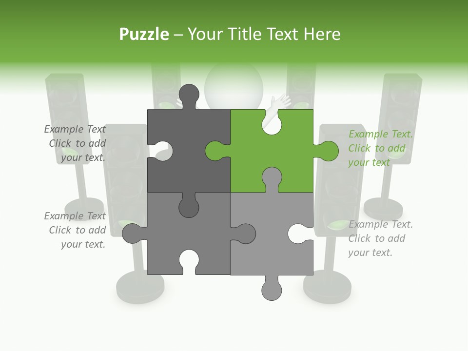 Highway Safety Forbidden PowerPoint Template