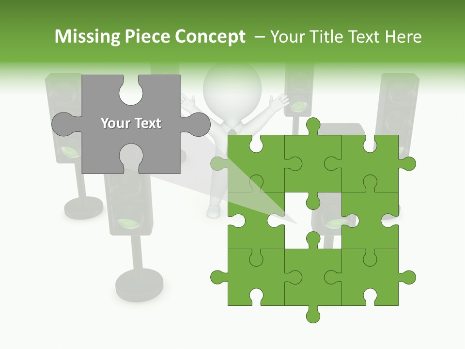 Highway Safety Forbidden PowerPoint Template