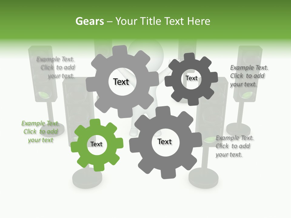 Highway Safety Forbidden PowerPoint Template