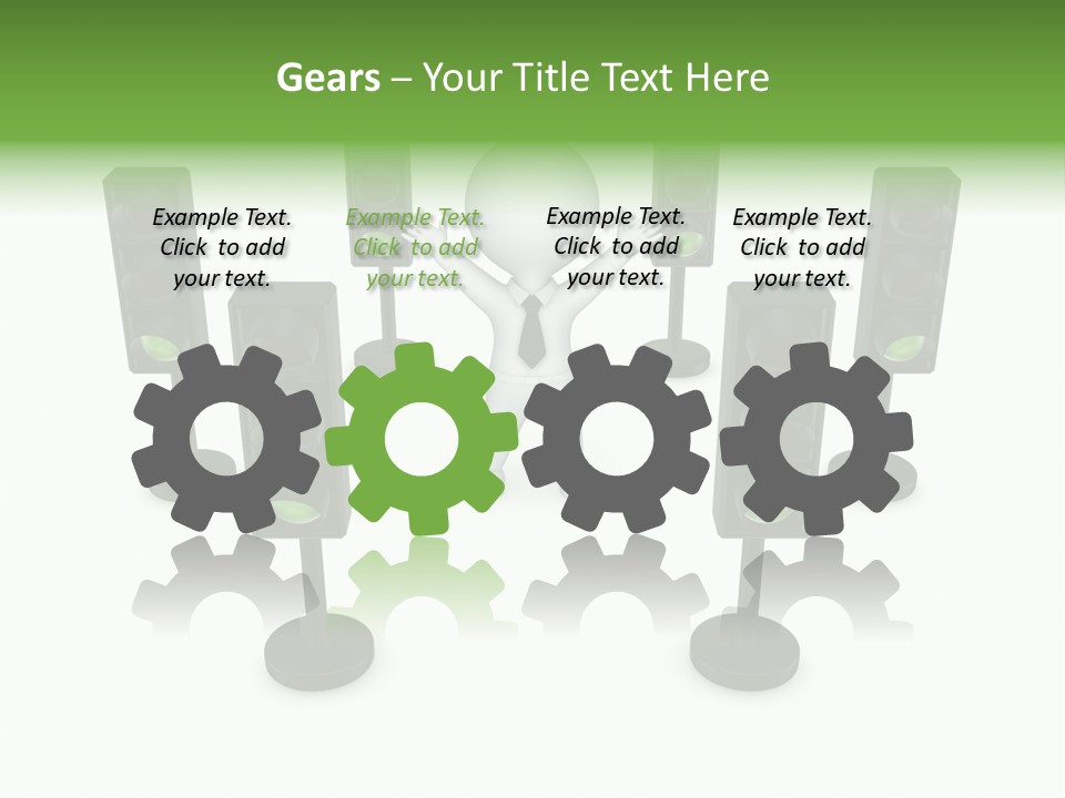 Highway Safety Forbidden PowerPoint Template