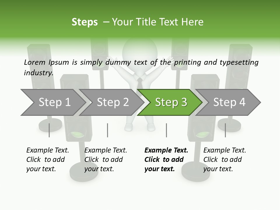 Highway Safety Forbidden PowerPoint Template