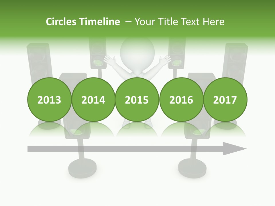 Highway Safety Forbidden PowerPoint Template