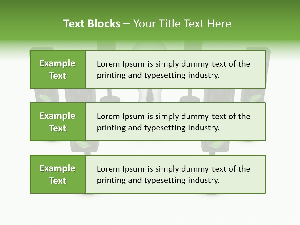 Highway Safety Forbidden PowerPoint Template