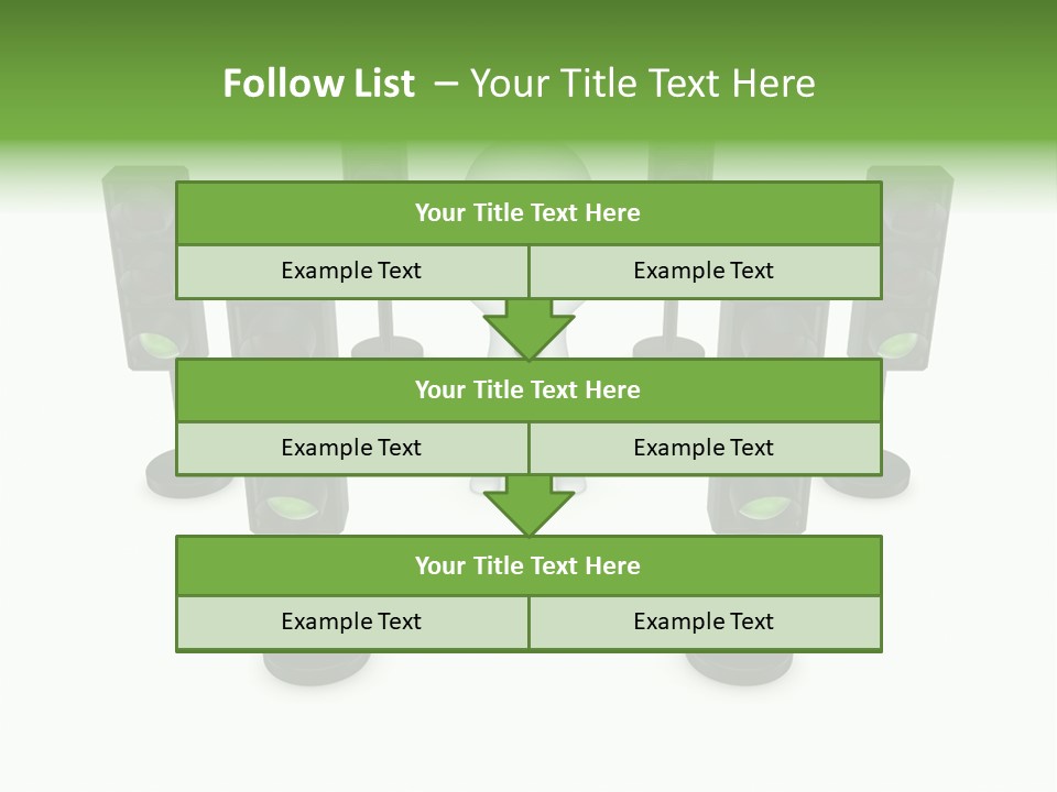 Highway Safety Forbidden PowerPoint Template