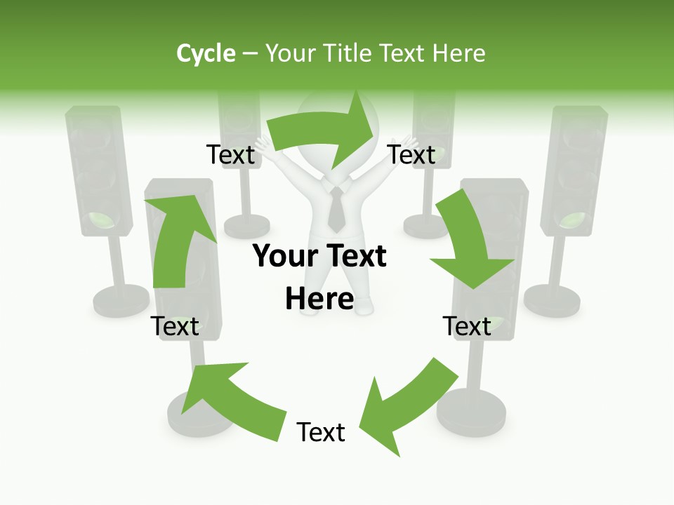 Highway Safety Forbidden PowerPoint Template