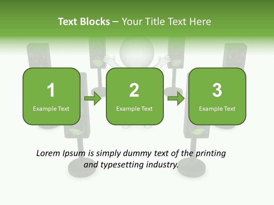 Highway Safety Forbidden PowerPoint Template