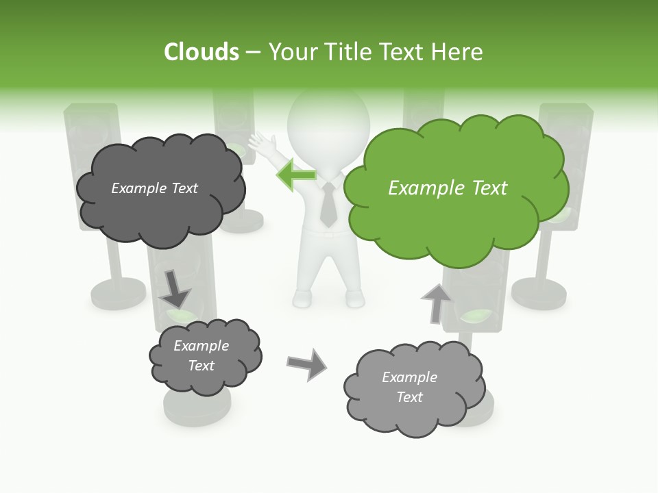Highway Safety Forbidden PowerPoint Template