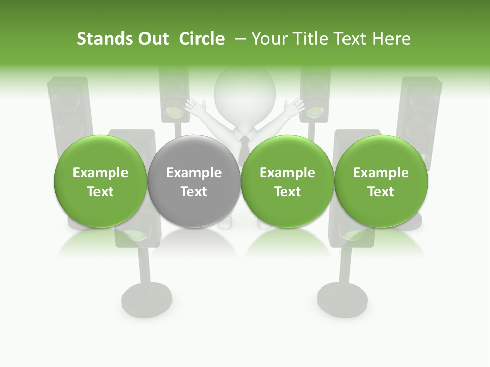 Highway Safety Forbidden PowerPoint Template