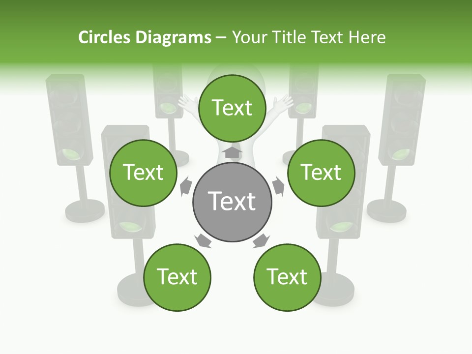 Highway Safety Forbidden PowerPoint Template