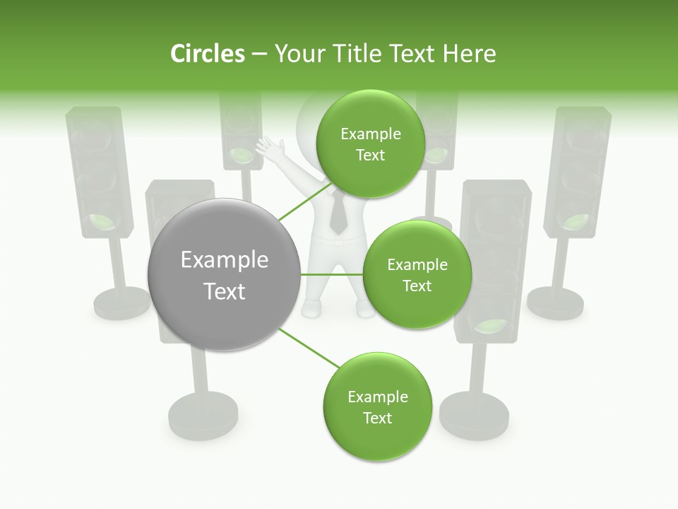 Highway Safety Forbidden PowerPoint Template