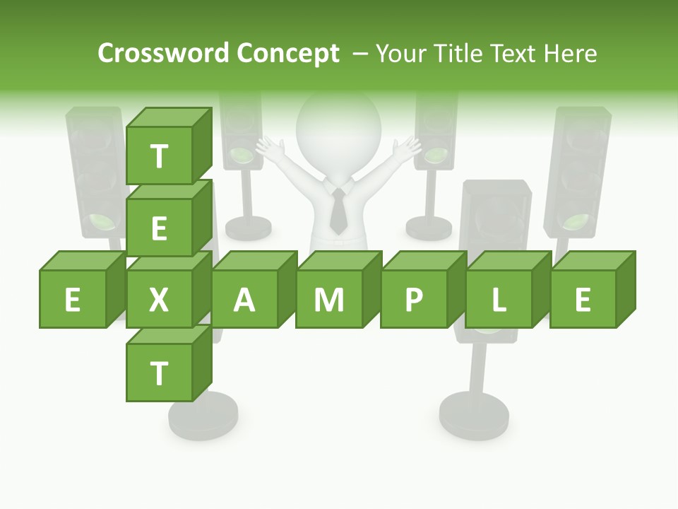Highway Safety Forbidden PowerPoint Template
