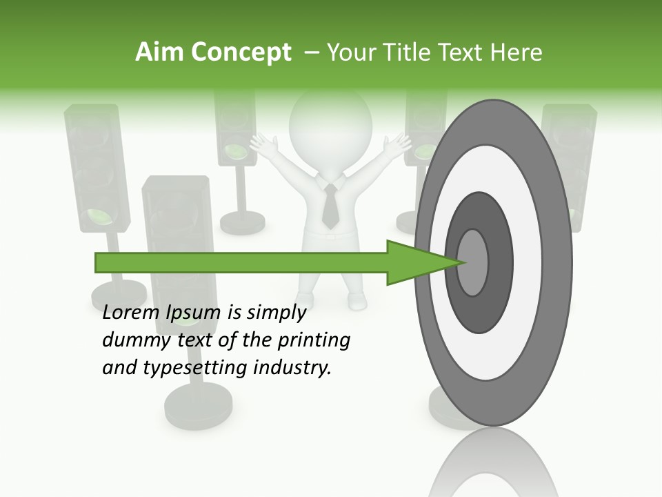 Highway Safety Forbidden PowerPoint Template