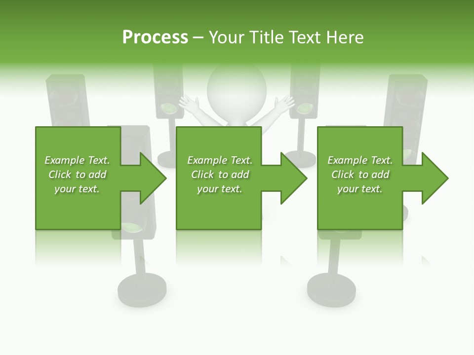 Highway Safety Forbidden PowerPoint Template