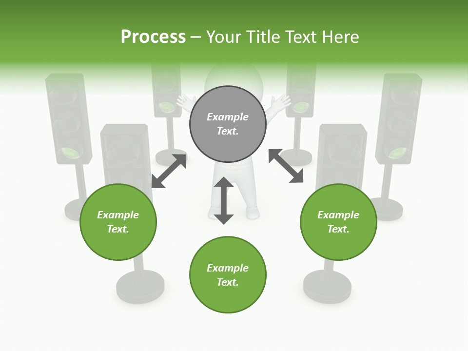 Highway Safety Forbidden PowerPoint Template