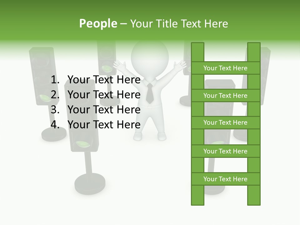 Highway Safety Forbidden PowerPoint Template