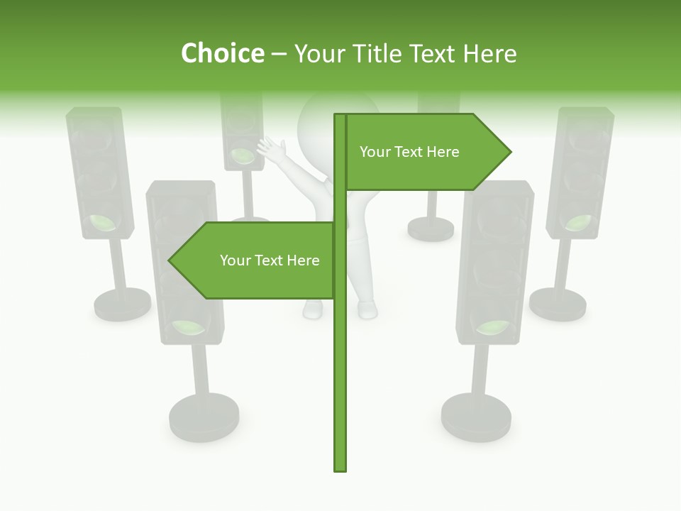 Highway Safety Forbidden PowerPoint Template