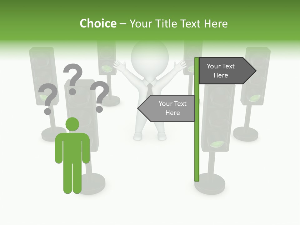 Highway Safety Forbidden PowerPoint Template