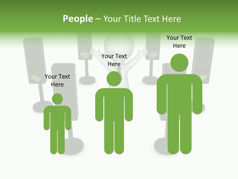 Highway Safety Forbidden PowerPoint Template