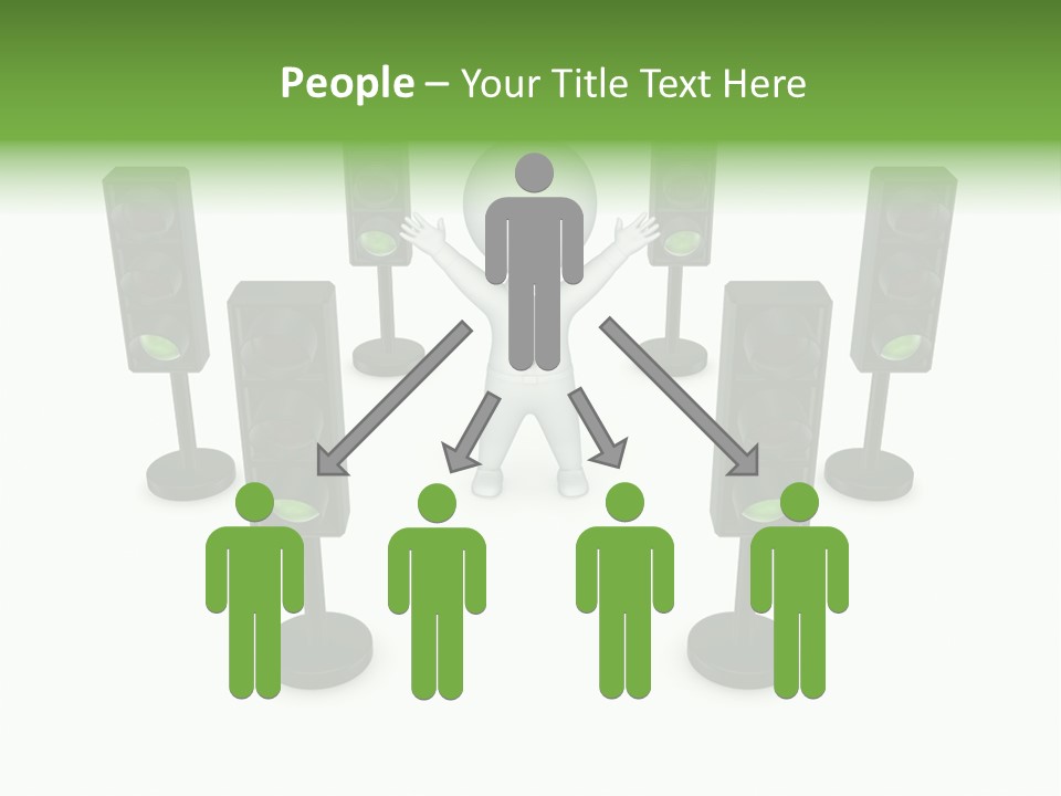 Highway Safety Forbidden PowerPoint Template