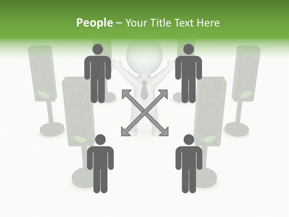 Highway Safety Forbidden PowerPoint Template