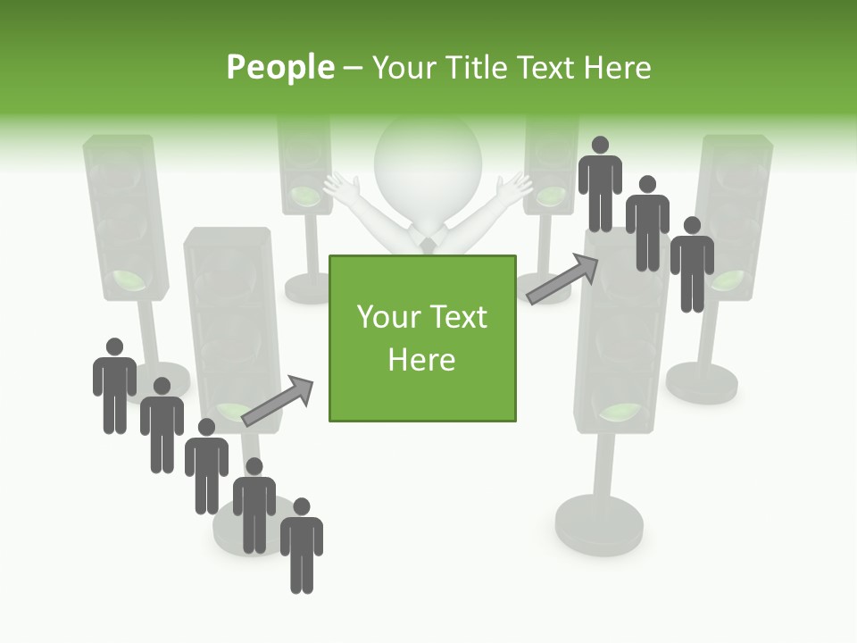 Highway Safety Forbidden PowerPoint Template