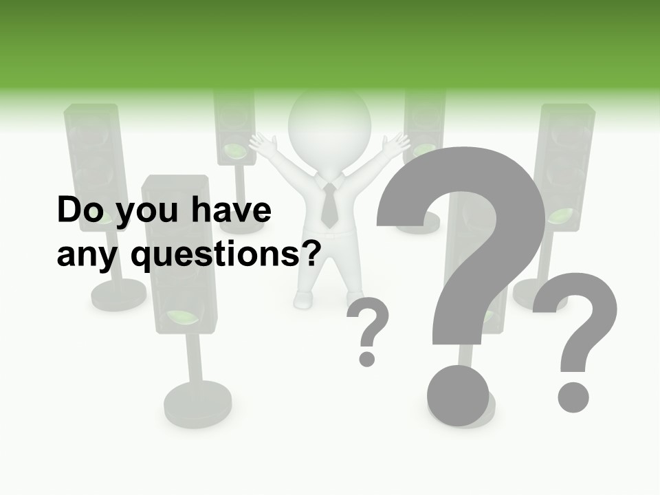 Highway Safety Forbidden PowerPoint Template