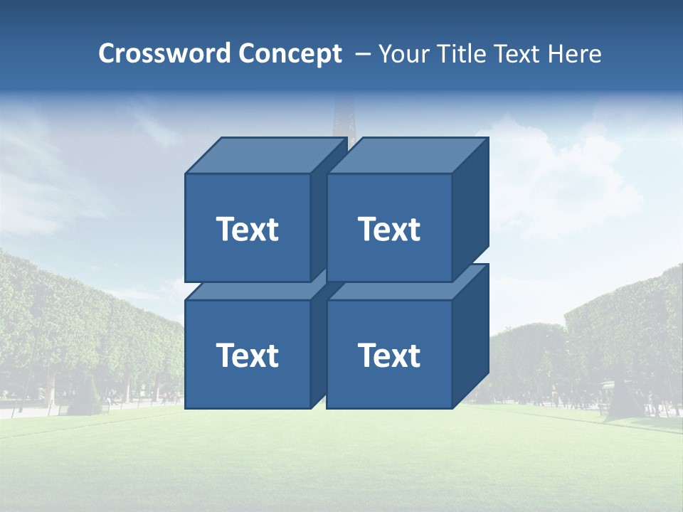 Building Vacation Tree PowerPoint Template
