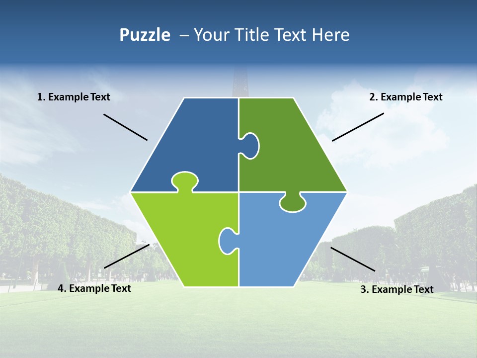Building Vacation Tree PowerPoint Template