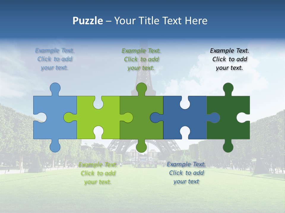 Building Vacation Tree PowerPoint Template