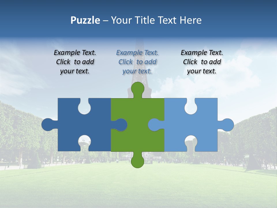 Building Vacation Tree PowerPoint Template