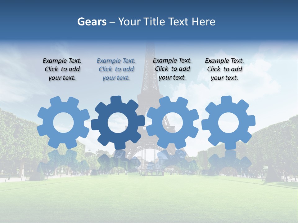 Building Vacation Tree PowerPoint Template