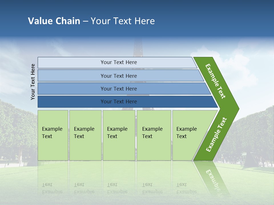 Building Vacation Tree PowerPoint Template
