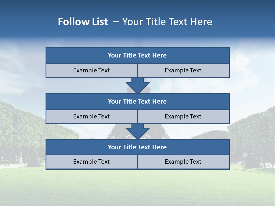 Building Vacation Tree PowerPoint Template