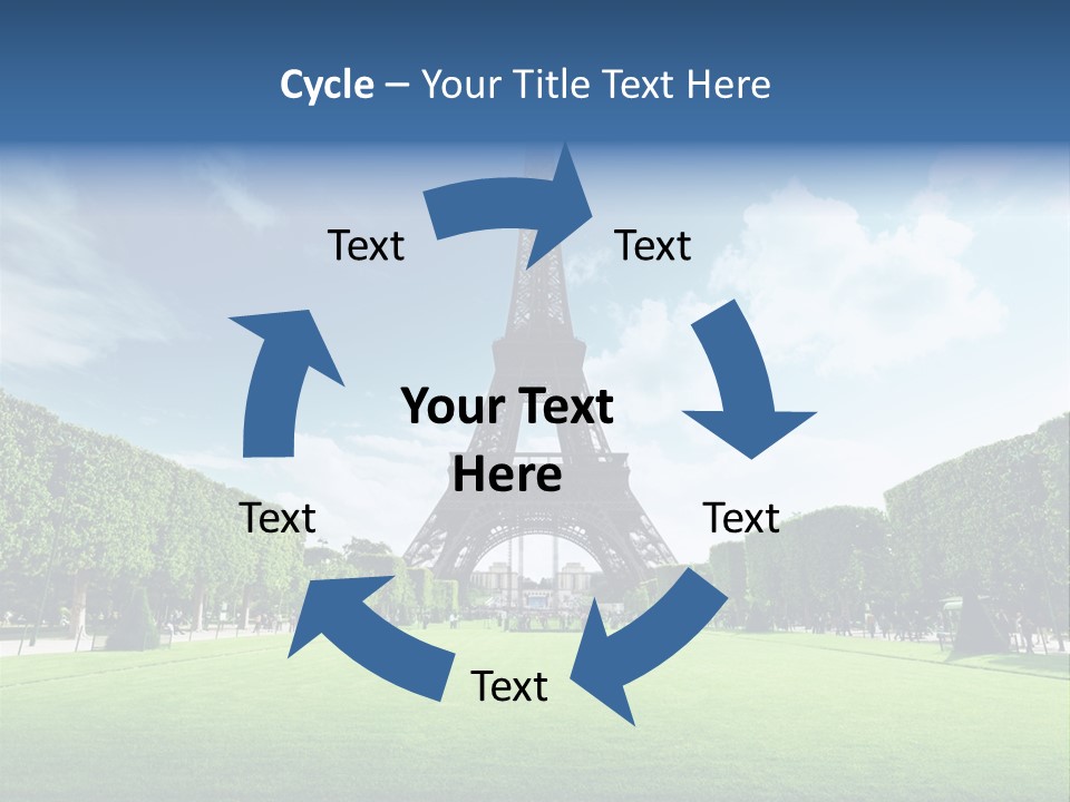 Building Vacation Tree PowerPoint Template