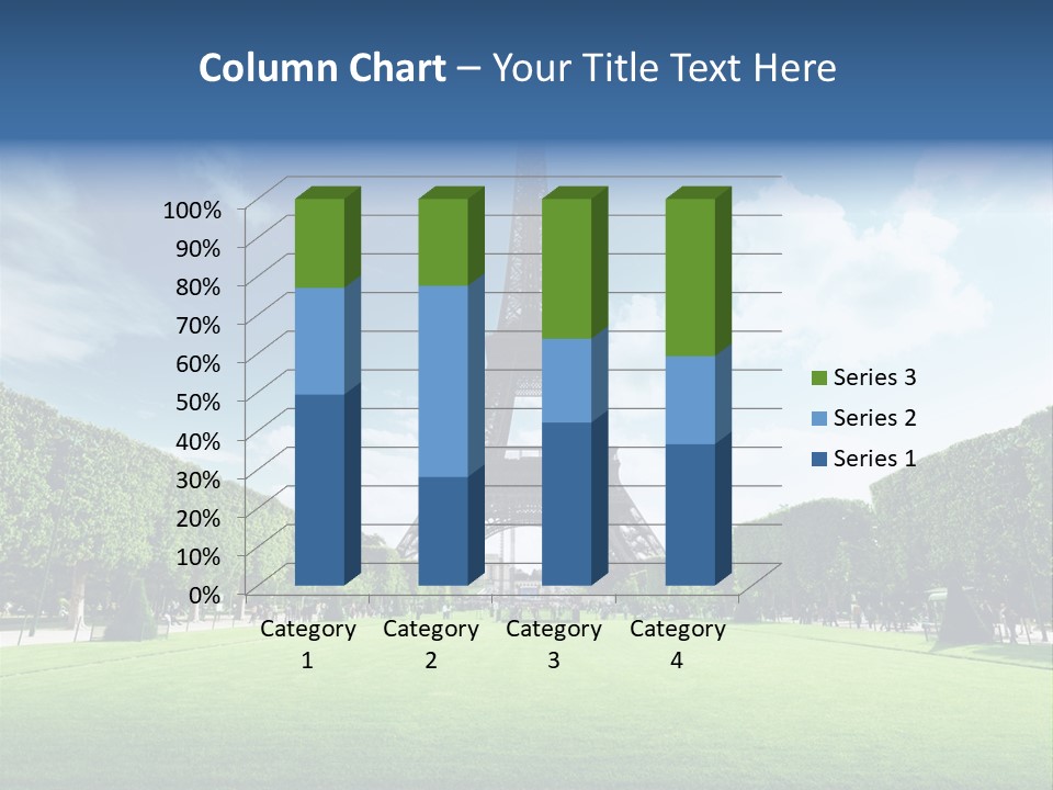 Building Vacation Tree PowerPoint Template