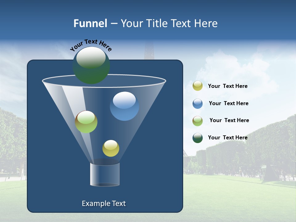 Building Vacation Tree PowerPoint Template