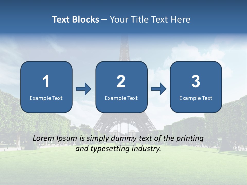 Building Vacation Tree PowerPoint Template