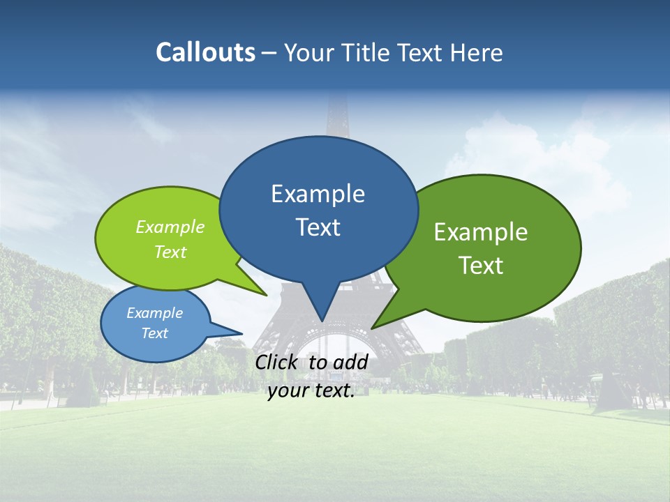 Building Vacation Tree PowerPoint Template