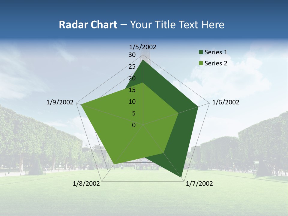 Building Vacation Tree PowerPoint Template